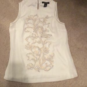 White House Black Market Sleeveless Shirt